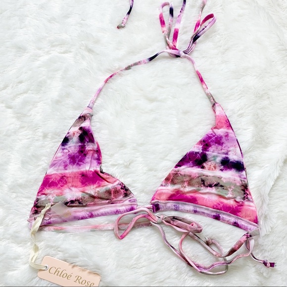 Chloe Rose Dream On String Bikini Set Tie Dye - Picture 4 of 13